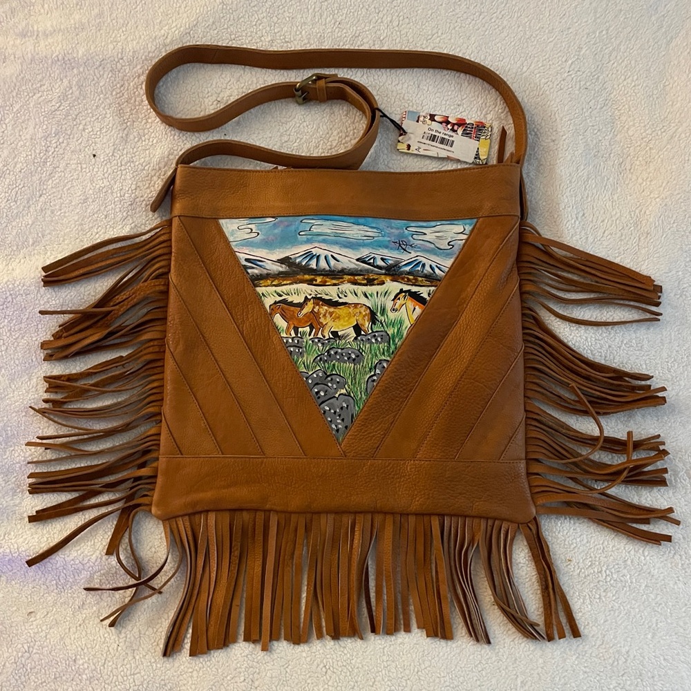 American Darling Cross Body Full Grain Leather Western Women Handbag Purse